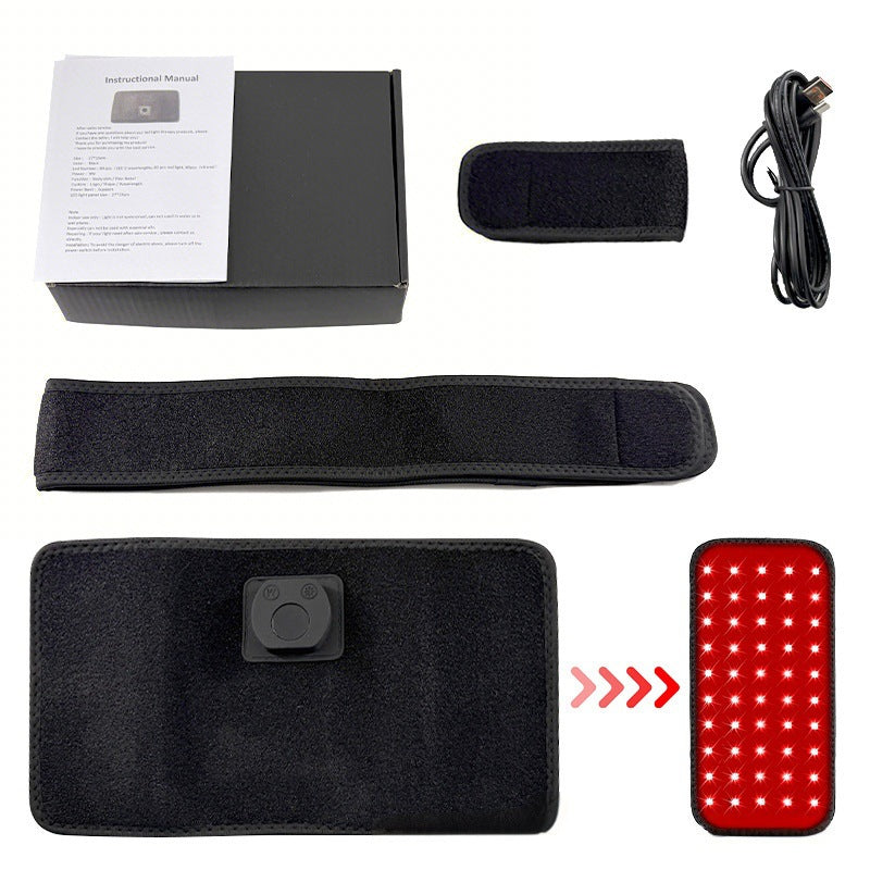 Power Supply: Au, Size: Small - Full-body Infrared Therapy Blanket For Pets Red Light Lumbar Belt For Senior Dogs And Cats
