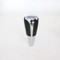 Car Automatic Gear Stick Shift Knob Shift Lever Handle Compatible For Corolla Camry Prius Black + Silver