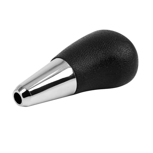 Car Automatic Gear Stick Shift Knob Shift Lever Handle Compatible For Corolla Camry Prius Black + Silver