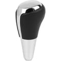 Car Automatic Gear Stick Shift Knob Shift Lever Handle Compatible For Corolla Camry Prius Black + Silver