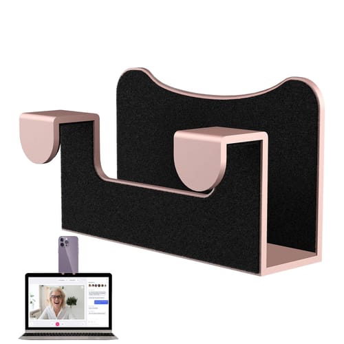 Continuity Camera Mount Compatible For Mac Book Air Laptop Phone Holder Webcam Stand Compatible For Iphone Blue