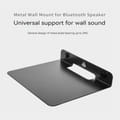 Wall Mounting Speaker Stand Storage Display Shelf Load-bearing Audio Bracket For Home Diy Decoration Black