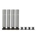 Us Metal Storage Shelf Standing Rack Organization For Kitchen Microwave Oven Rack Silver