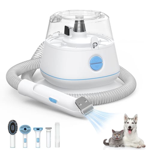 Us Garvee Dog Grooming Kit With 5 Professional Grooming Tools Pet Grooming Vacuum Kit