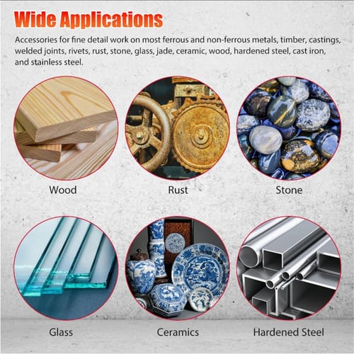 Rotary Tool Accessories Kit 350pcs Accessory Set Universal Kit Fits All Tool For Carving Sanding Cutting Drilling Grinding 350pcs