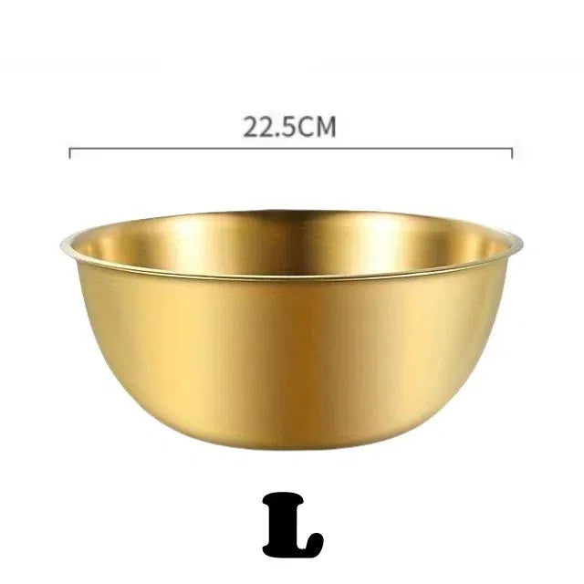 Color: Pink - 1-3 Stainless Steel Bowl Set With Scale For Cooking Baking Food Storage Large Capacity Mixing Bowls For Home Kitchen Essentials