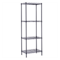 4-tier Wire Shelving Unit Metal Storage Rack