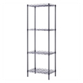 4-tier Wire Shelving Unit Metal Storage Rack