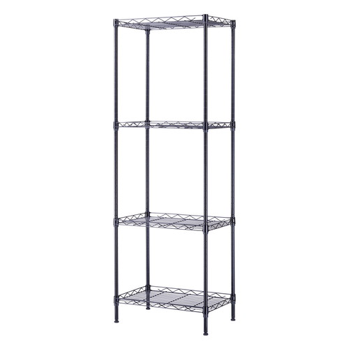 4-tier Wire Shelving Unit Metal Storage Rack