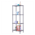 4-tier Wire Shelving Unit Metal Storage Rack