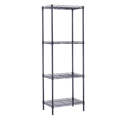 4-tier Wire Shelving Unit Metal Storage Rack