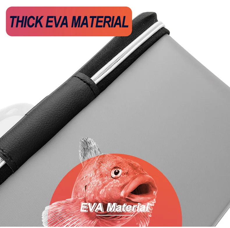 Color: White - Multifunction Eva Fishing Bag Box Folding Live Fish Bucket 4l 6l 10l 14l Water Container Bags Fishing Tackle Tools Storage Case