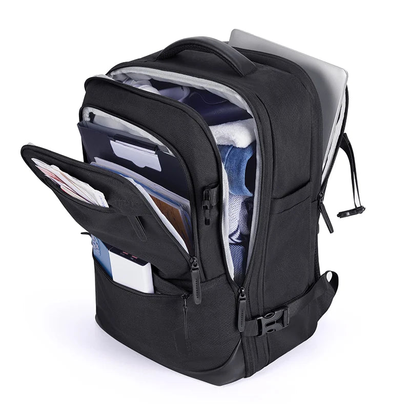 Color: Gray, Size: 12 Inches, Ships From: China - Bagsmart 4pcs Travel Backpack Cabin Carry On Backpack With Packing Cubes 40l Expandable Waterproof Backpacks For Women