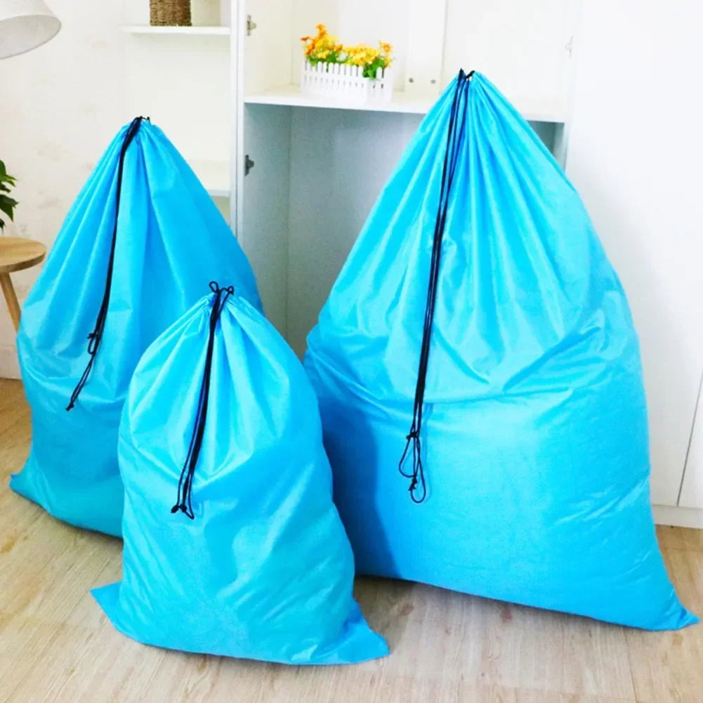 Color: Black, Ships From: China - Extra Large Durable Tear Resistant Laundry Bag Xl Dirty Laundry Organizer With Drawstring Laundry Room And Dorm Room Essentials
