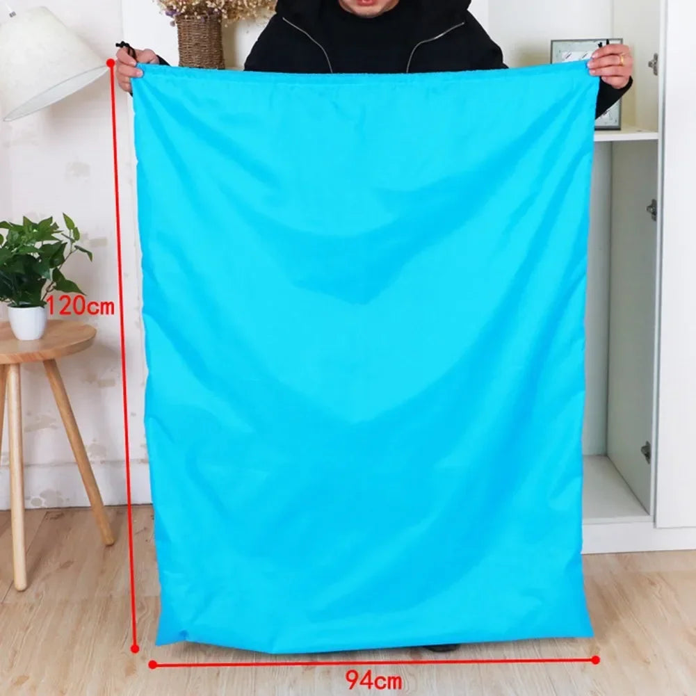 Color: Black, Ships From: China - Extra Large Durable Tear Resistant Laundry Bag Xl Dirty Laundry Organizer With Drawstring Laundry Room And Dorm Room Essentials