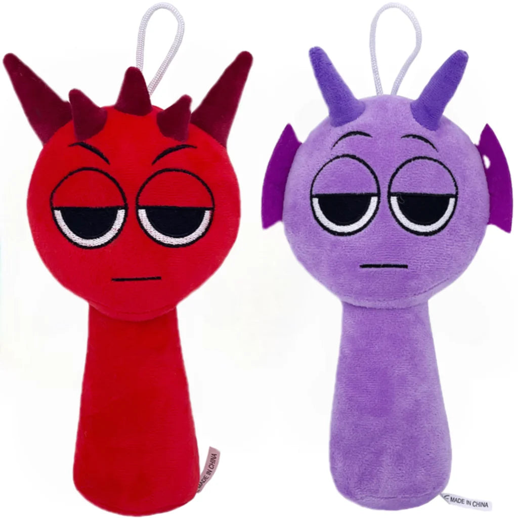 Color: Blue - Sprunki Plush Toys Sprunki Incredibox Plushie Sprunki Soft Game Cartoon Pillow Kids Birthday Gifts Stuffed Dolls Christmas Gift