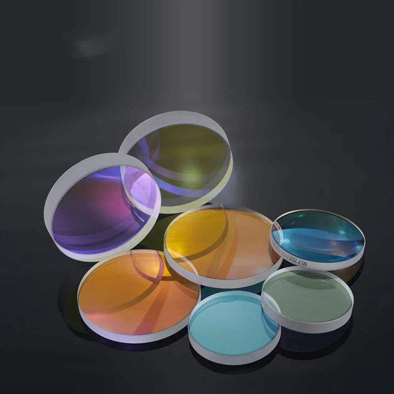 Color: Peach Blossom - Raytools Original Laser Protective Windows Lens 27.9x4.1 37x7 Protection Laser Machine Lens For Fiber Cutting Machine Parts