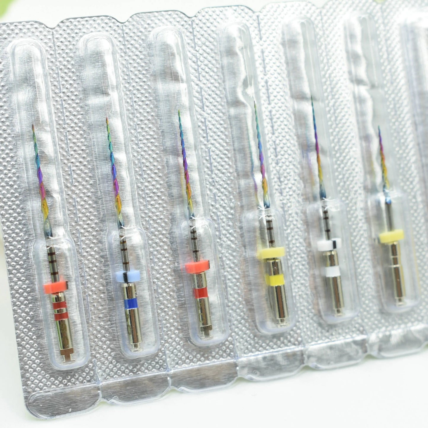 Color: Slate - Dental New Rotary Rainbow Files Thermal Activation Accessories Endodontic For Root Canal Files Cleaning Dentist Tool