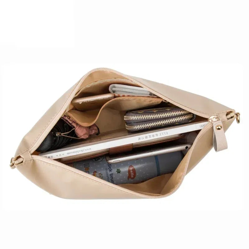 Color: Gray - Nylon Organizer Insert Bag Women Nylon Travel Insert Travel Makeup Bag Traveling Multi-functional Makeup Insert Bags