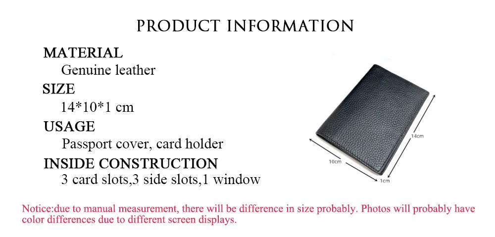 Color: Pink - 100% Cowhide Passport Holder Factory Genuine Leather Engrave Letters Men Women Passport Cover Customized Name Travel Card Wallet