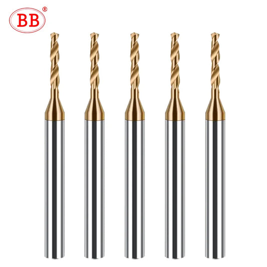 Hole Diameter: 0.8mm - Bb 2.03-3.75mm Micro Drill Mini Coated Solid Carbide Bit Metal Iron Steel Hole Drilling 3xd Cutting Length D=4mm Cnc Tool 1pcs