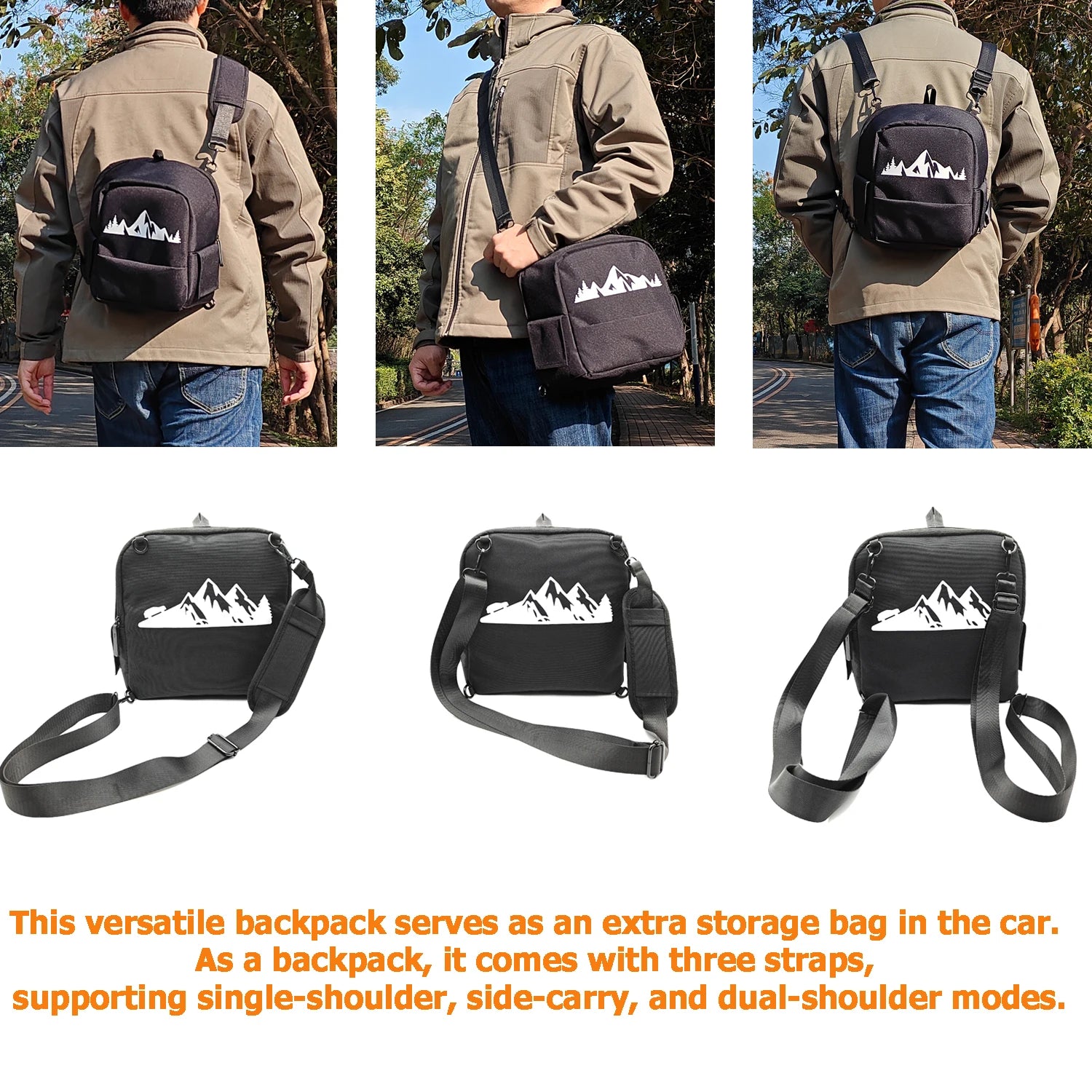 Trunk Organizer Multifunction Backpack, Trunk Cubby Storage Bag For Toyota Rav4 2025 2024 2023 2022 2021 2020 2019