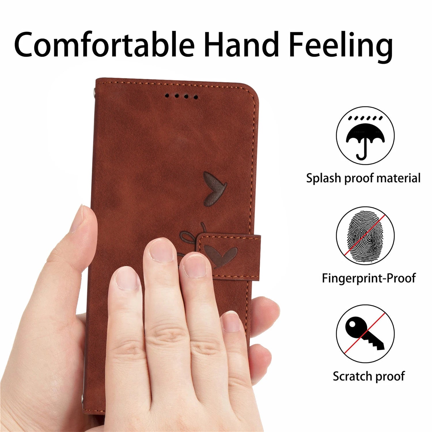 Color: Purple Pink, Ships From: China, Material: Abs - Love Heart Strap Leather Crossbody Phone Wallet Case Book Stand For Google Pixel 8 7 Pro 8a 7a 6a Girls Cute Shoulder Cover