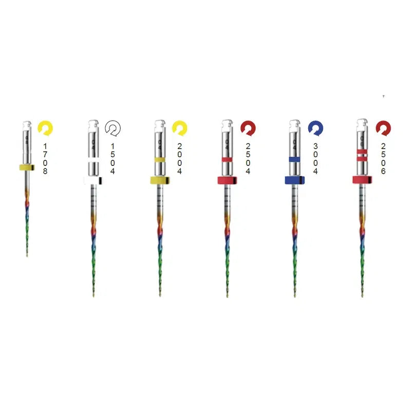 Color: Slate - Dental New Rotary Rainbow Files Thermal Activation Accessories Endodontic For Root Canal Files Cleaning Dentist Tool