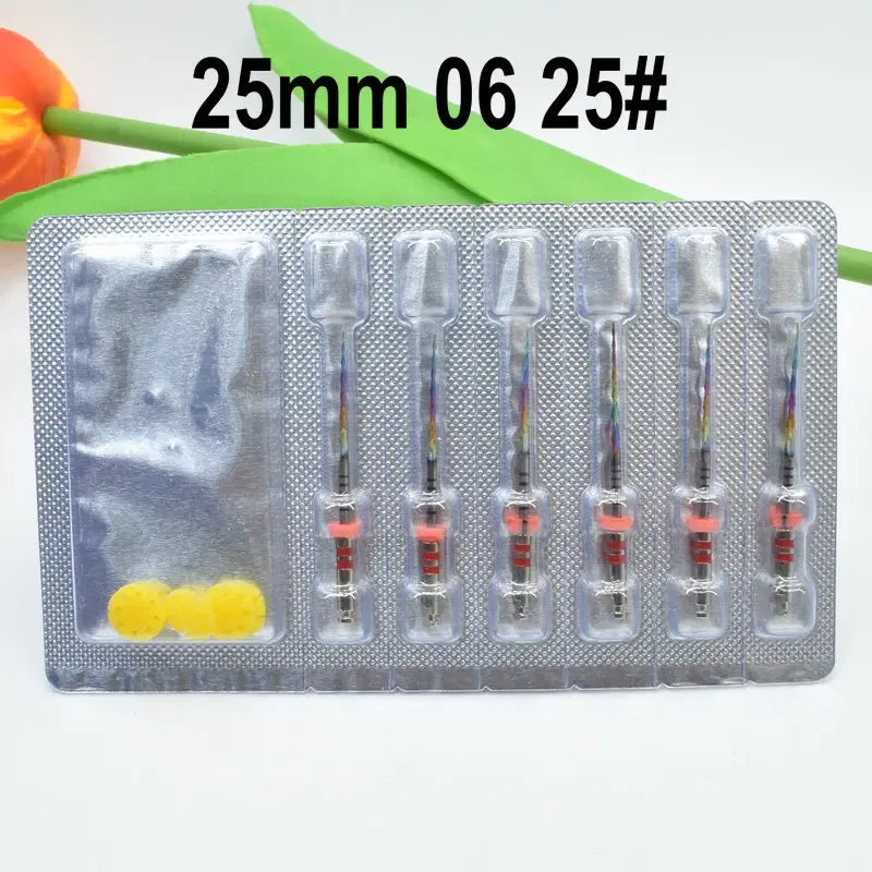Dental New Rotary Rainbow Files Thermal Activation Accessories Endodontic For Root Canal Files Cleaning Dentist Tool