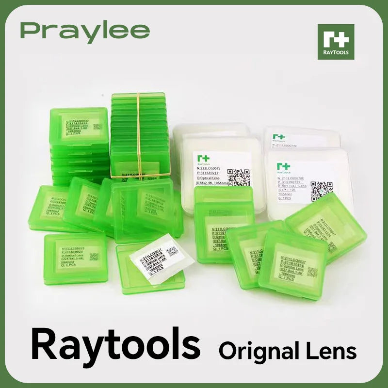 Color: Peach Blossom - Raytools Original Laser Protective Windows Lens 27.9x4.1 37x7 Protection Laser Machine Lens For Fiber Cutting Machine Parts