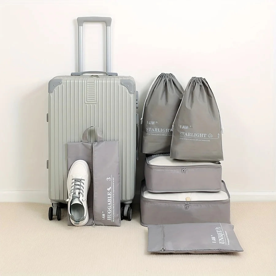 Color: Rose, Ships From: China - 6pcs, Packing Cubes Luggage Organizers, Travel Accessories