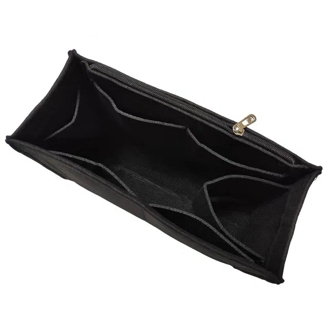 Felt Cloth Insert Bag Fits Book Tote Makeup Handbag Organizer Travel Inner Purse Cosmetic Bag Mommy Bag Fit Onthego Tote