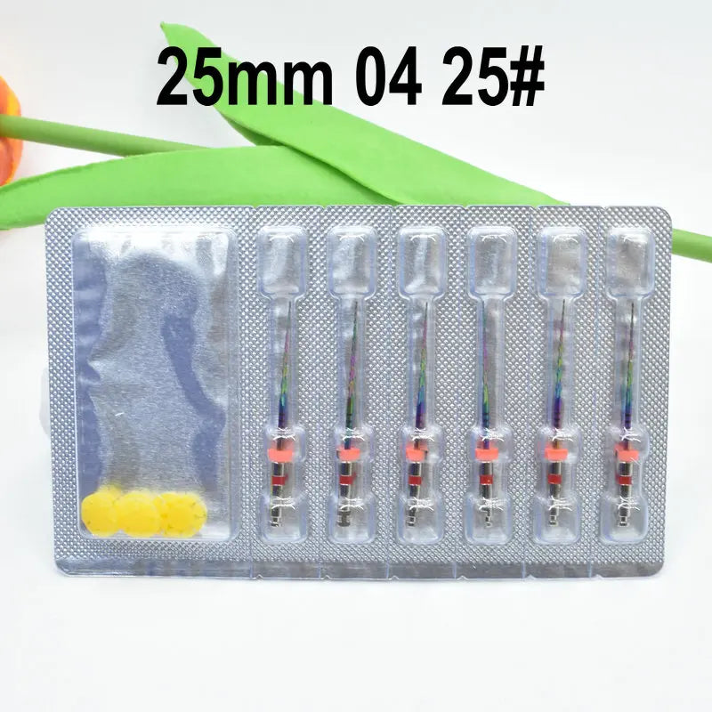 Color: Slate - Dental New Rotary Rainbow Files Thermal Activation Accessories Endodontic For Root Canal Files Cleaning Dentist Tool