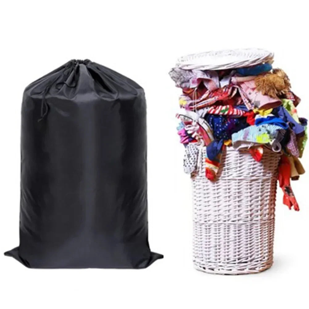 Color: Black, Ships From: China - Extra Large Durable Tear Resistant Laundry Bag Xl Dirty Laundry Organizer With Drawstring Laundry Room And Dorm Room Essentials
