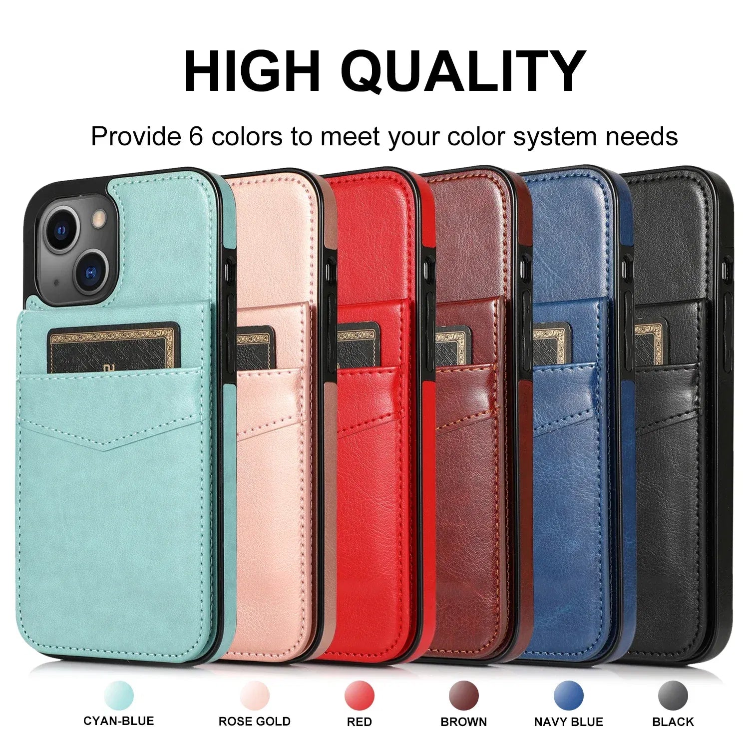 Color: Beige, Material: Silicon - Faux Leather Wallet Kickstand Phone Case For Iphone 13 12 Mini 16e 16 15 14 11 Pro Max X Xr Xs 7 8 Plus Case With Credit Card