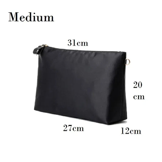 Nylon Organizer Insert Bag Women Nylon Travel Insert Travel Makeup Bag Traveling Multi-functional Makeup Insert Bags