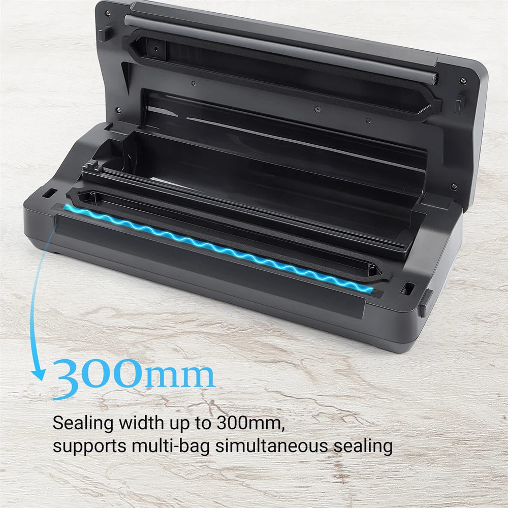 Color: Red, Ships From: China - Inkbird Ink-vs02 Vacuum Sealer Packaging Machine For Food Storage Household Vacuum Food Packer Sous Vide Vacuum Bag Rolls