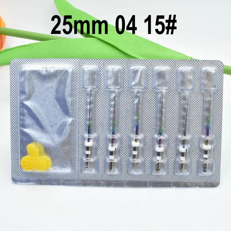 Color: Slate - Dental New Rotary Rainbow Files Thermal Activation Accessories Endodontic For Root Canal Files Cleaning Dentist Tool