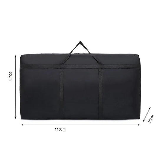 Super Large Capacity Travel Duffel Bag Foldable Luggage Travel Bag Waterproof Polyester Organizer Cloth Quilt Storage Bag