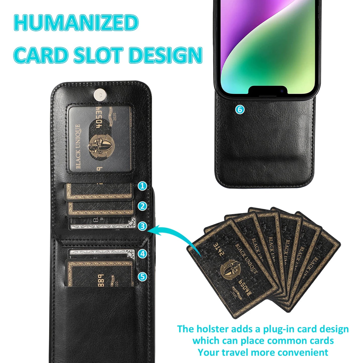 Color: Beige, Material: Silicon - Faux Leather Wallet Kickstand Phone Case For Iphone 13 12 Mini 16e 16 15 14 11 Pro Max X Xr Xs 7 8 Plus Case With Credit Card