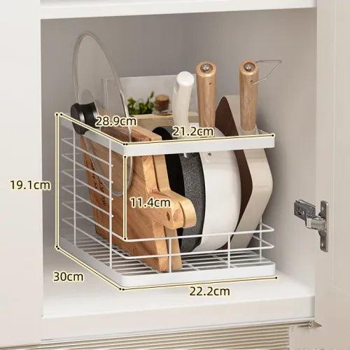 Style: Stackable Storage Rack - Kitchenware Sundries Box Sorting Basket Artifact