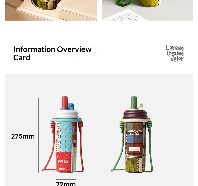 New Large-capacity Car Water Bottle
