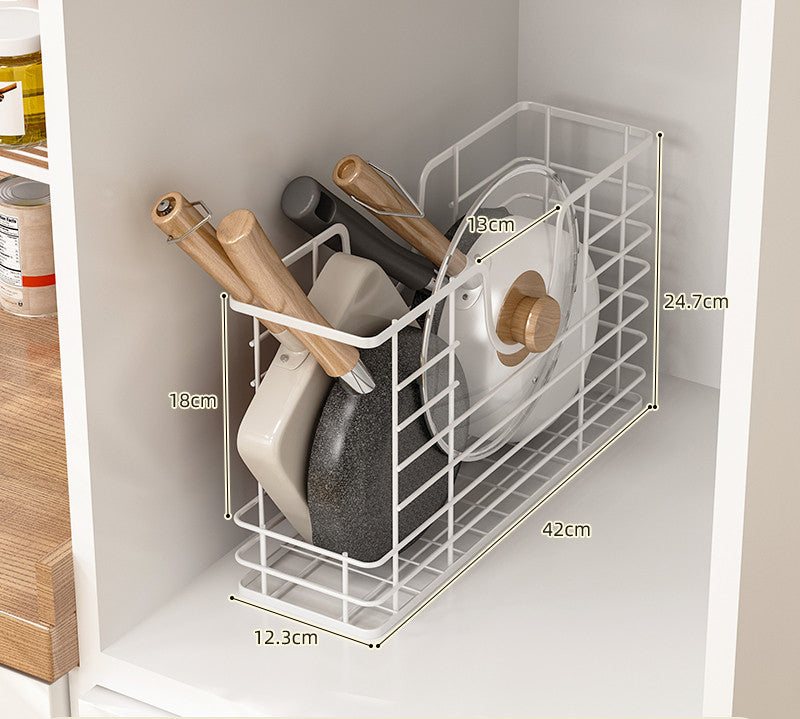 Style: Stackable Storage Rack - Kitchenware Sundries Box Sorting Basket Artifact