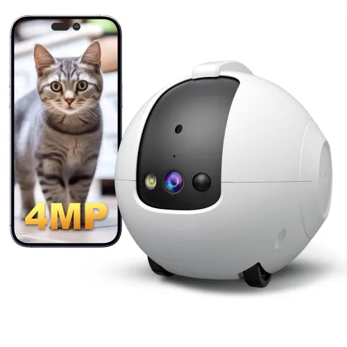 Specifications: Wifi, Power Supply: Eu - Pet Ai Smart Interactive Toy And Tumbler Monitor
