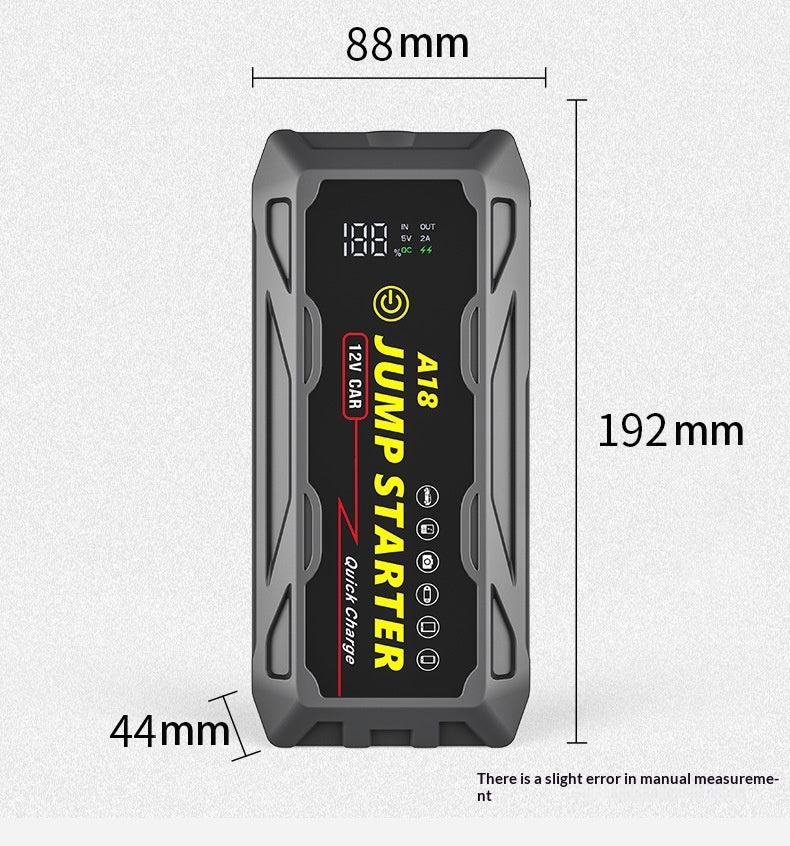A18 Waterproof Car Emergency Start Power Supply