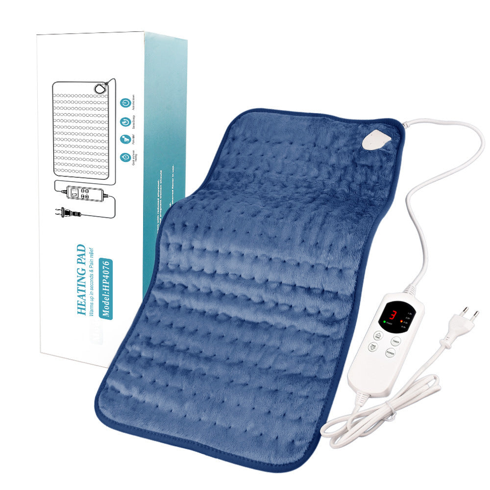 Color: Blue, Width: 30x60cm-uk, Power Supply: - Household Electric Office Hot Compress Physiotherapy Blanket