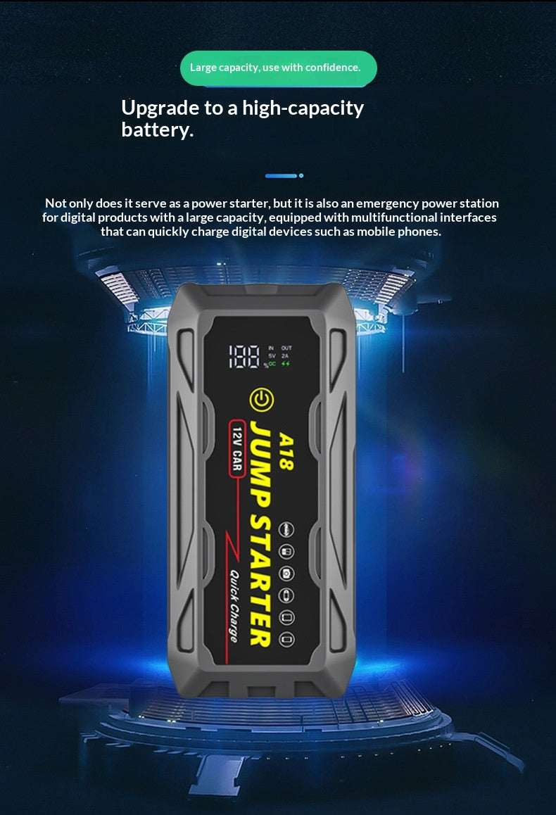 A18 Waterproof Car Emergency Start Power Supply