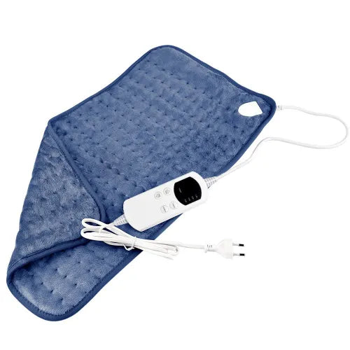 Color: Blue, Width: 30x60cm-uk, Power Supply: - Household Electric Office Hot Compress Physiotherapy Blanket
