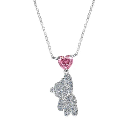 Color: High Carbon Drill, Purity: 925 Silver - Versatile High-end Sterling Silver Collar Necklace Accessory