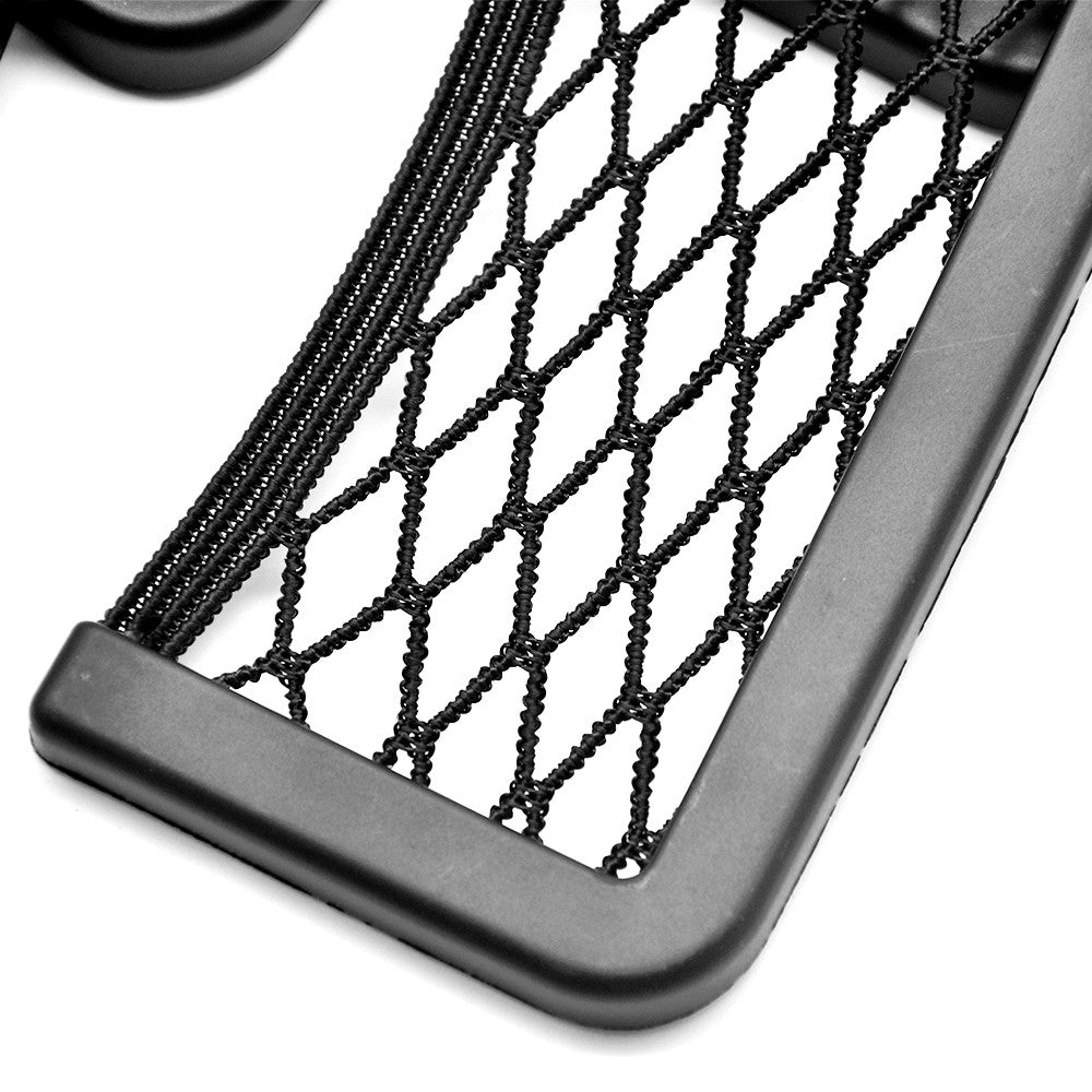 4Pcs Car Interior Body Edge Elastic Net Bag Phone Holder Storage Mesh Accessory